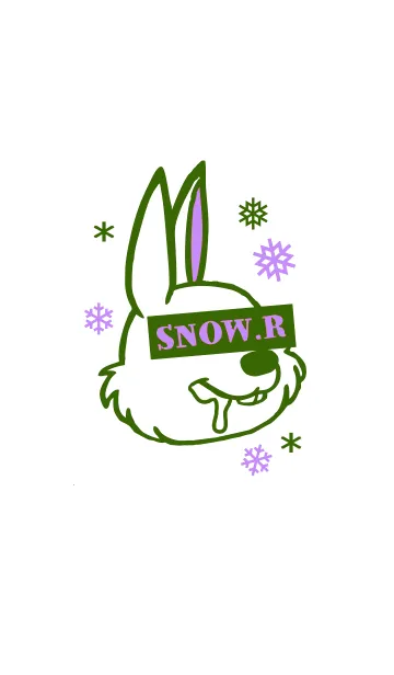 [LINE着せ替え] スノー ラビット _22の画像1