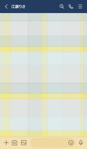 [LINE着せ替え] くすみカラーチェック10の画像2