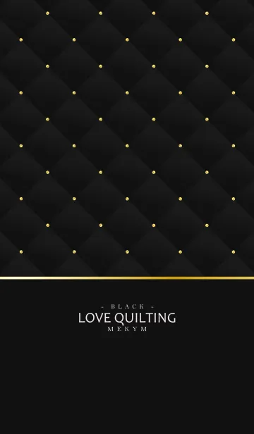 LOVE QUILTING BLACK 20の着せ替えメイン画像