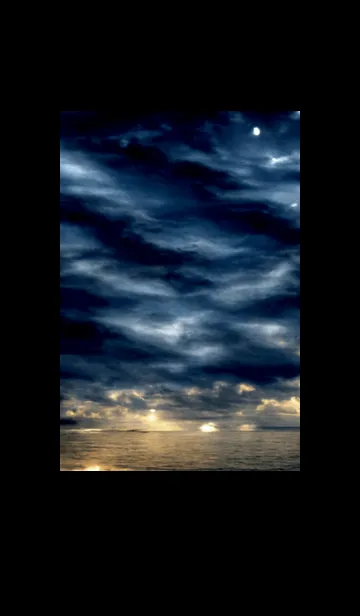 [LINE着せ替え] 夜の月 月の海 #DkW_8。の画像1