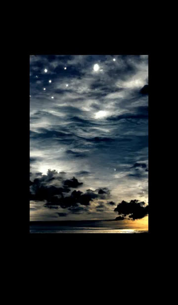 [LINE着せ替え] 夜の月 月の海 #DkW_5。の画像1