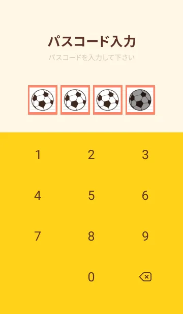 [LINE着せ替え] FOOTBALL NOTEBOOK/アプリコットカラーの画像4