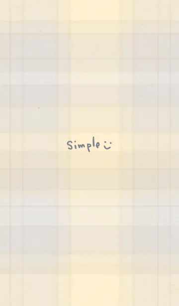 [LINE着せ替え] チェック くすみ オレンジ5の画像1