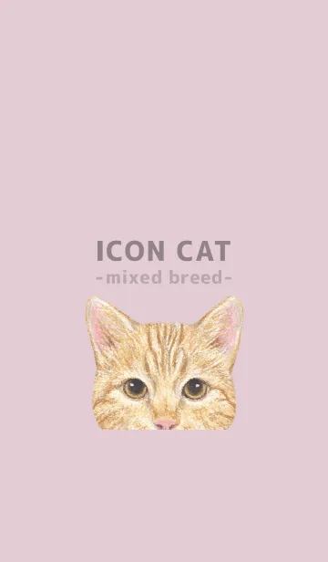 [LINE着せ替え] ICON CAT - ミックス - PASTEL PK/13の画像1