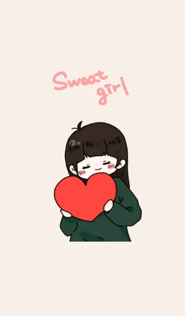 [LINE着せ替え] Sweat couple ver.girlの画像1