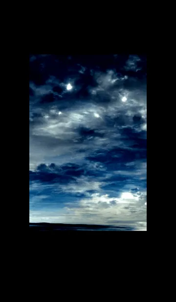 [LINE着せ替え] 夜の月 月の海 #DkW_3。の画像1