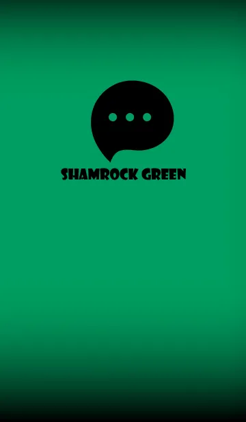 [LINE着せ替え] Shamrock  Green Black V.3 (JP)の画像1