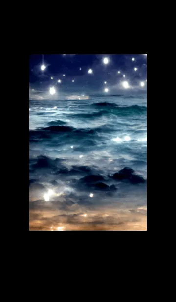 [LINE着せ替え] 夜の月 月の海 #DkW_29。の画像1