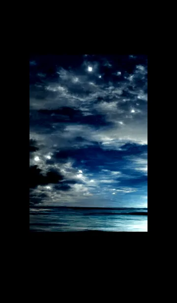 [LINE着せ替え] 夜の月 月の海 #DkW_26。の画像1
