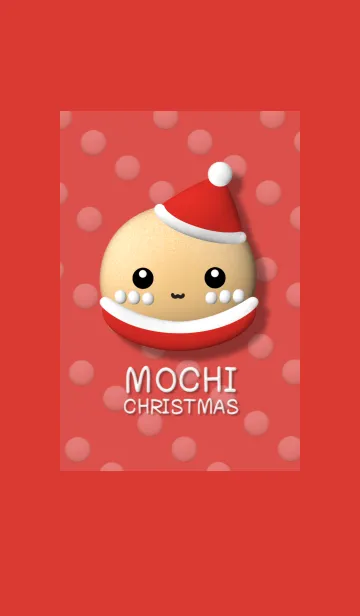 [LINE着せ替え] MOCHI CHRISTMAS CUTE THEME 2の画像1