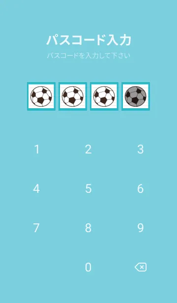 [LINE着せ替え] FOOTBALL NOTEBOOK/ターコイズブルーの画像4