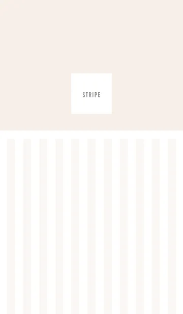 [LINE着せ替え] Simple stripe / Mochaの画像1