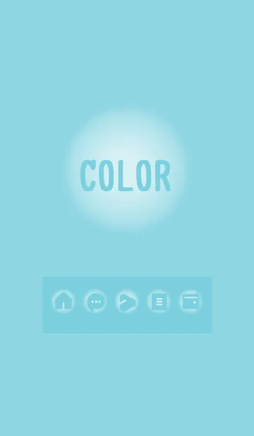 [LINE着せ替え] green color D26の画像1