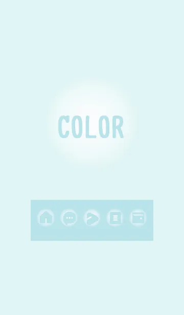 [LINE着せ替え] green color D29の画像1