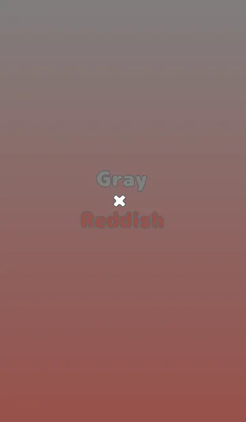 [LINE着せ替え] グレー★小豆色.TKCの画像1