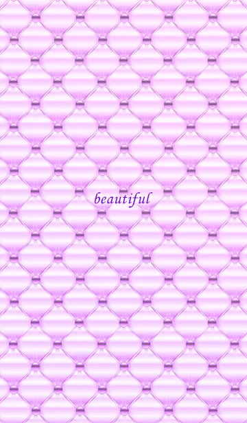 [LINE着せ替え] Beautiful [Purple]の画像1