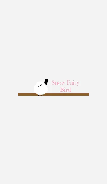 [LINE着せ替え] Snow Fairy Bird...30の画像1