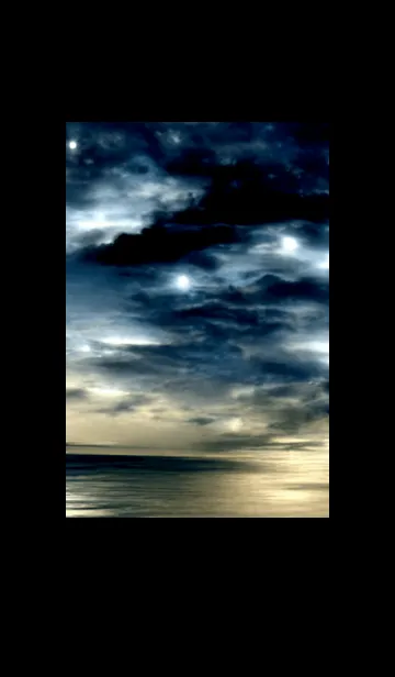 [LINE着せ替え] 夜の月 月の海 #DkX_11。の画像1