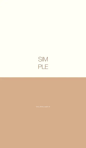 [LINE着せ替え] 003_24_ベージュ2-9の画像1