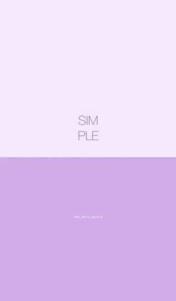 [LINE着せ替え] 0N3_24_パープル2-9の画像1