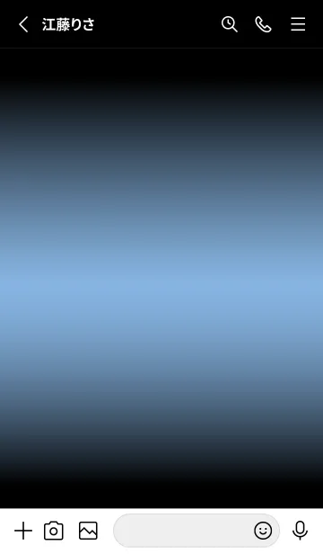 [LINE着せ替え] ZENITH BLUE ICON THEME -MEKYM-の画像2