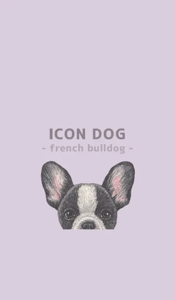 [LINE着せ替え] ICON DOG - フレンチブルドッグ - PL/04の画像1