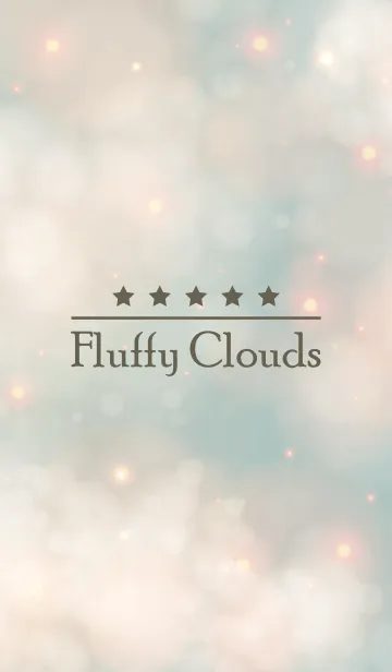 [LINE着せ替え] Fluffy Clouds RETRO-MEKYM 22の画像1