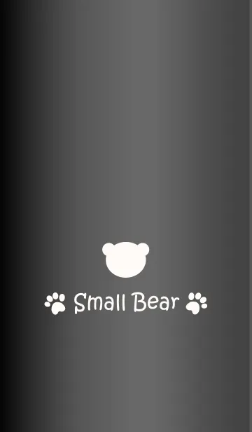 [LINE着せ替え] Small Bear *GLOSSYBLACK 2*の画像1