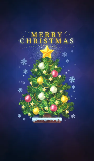 [LINE着せ替え] 幸せ*叶える*ハッピーメリークリスマスの画像1