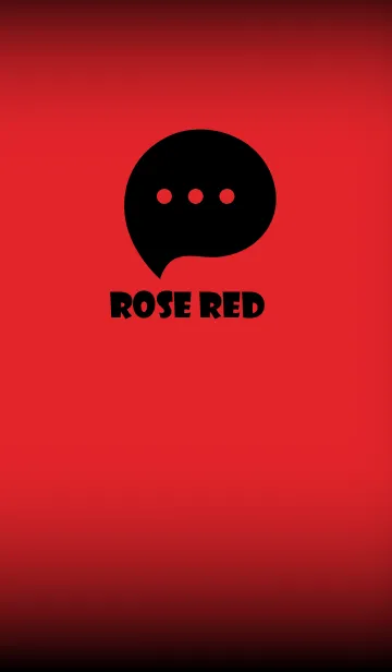 [LINE着せ替え] Rose Red Black V.3 (JP)の画像1