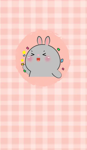 [LINE着せ替え] Simple Cute Cute Rabbit (JP)の画像1