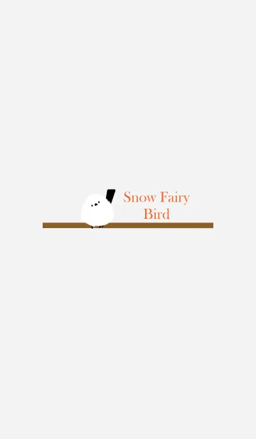 [LINE着せ替え] Snow Fairy Bird...32の画像1