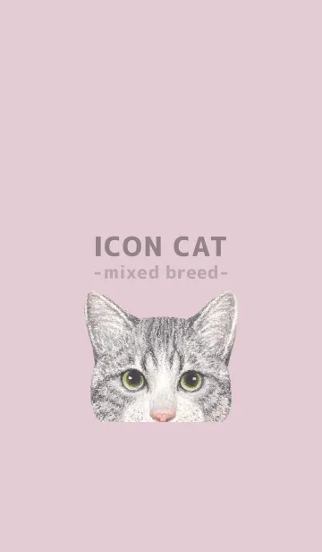 [LINE着せ替え] ICON CAT - ミックス - PASTEL PK/14の画像1