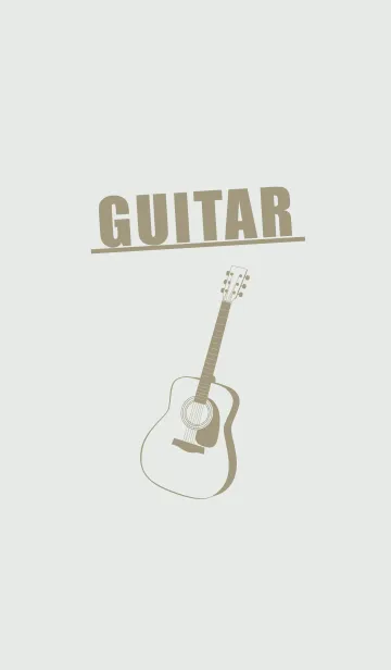 [LINE着せ替え] GUITAR COLOR フロスティホワイトの画像1