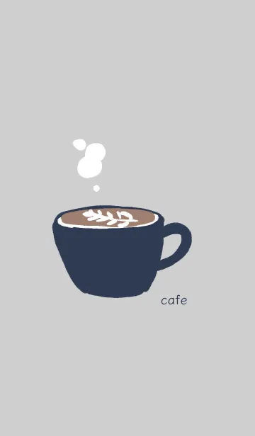 [LINE着せ替え] ホットカフェの画像1