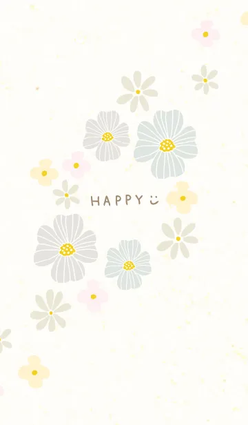 [LINE着せ替え] かわいいお花 大人24の画像1