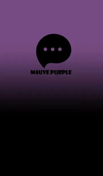 [LINE着せ替え] Black & Mauve Purple Theme V3 (JP)の画像1