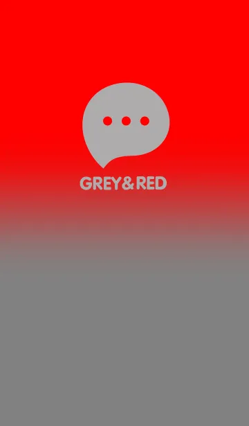 [LINE着せ替え] Red &Grey V3 (JP)の画像1