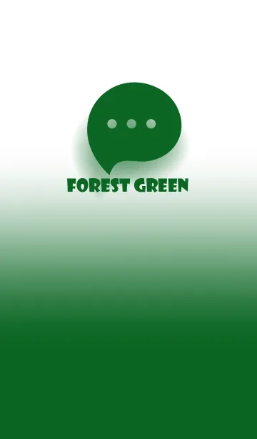 [LINE着せ替え] Forest Green & White Theme V.3 (JP)の画像1