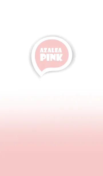 [LINE着せ替え] Azalea Pink In White Theme (JP)の画像1