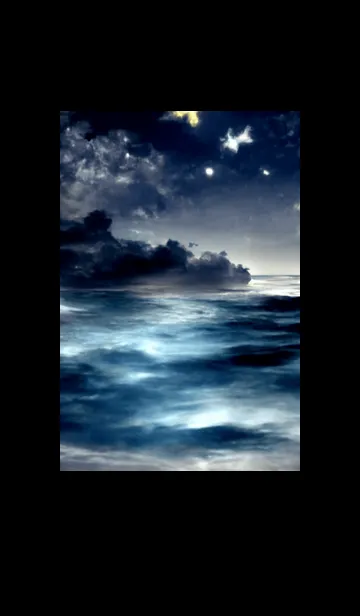 [LINE着せ替え] 夜の月 月の海 #DkZ_4。の画像1