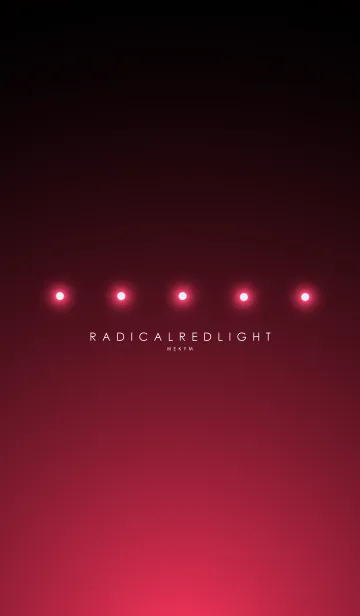 RADICAL RED LIGHT. -MEKYM-のLINE着せ替え