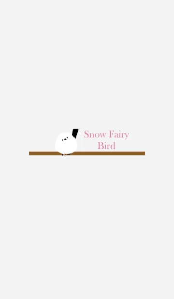 [LINE着せ替え] Snow Fairy Bird...34の画像1