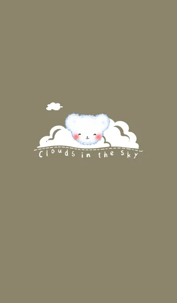 [LINE着せ替え] Cloud bear J-brownの画像1