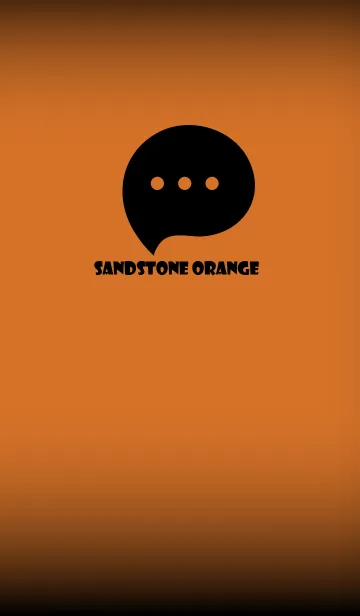 [LINE着せ替え] Sandstone Orange Black V.3 (JP)の画像1