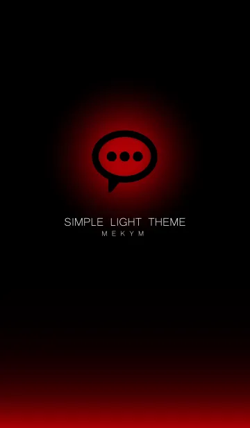 [LINE着せ替え] SIMPLE LIGHT ICON-GRADATION 32の画像1