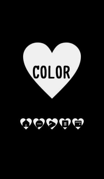 [LINE着せ替え] bw color F15の画像1