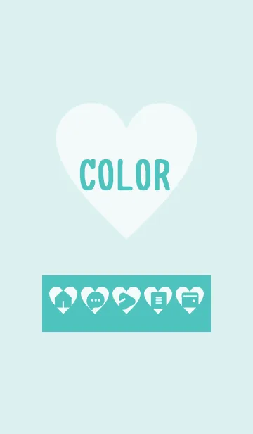 [LINE着せ替え] green color F30の画像1