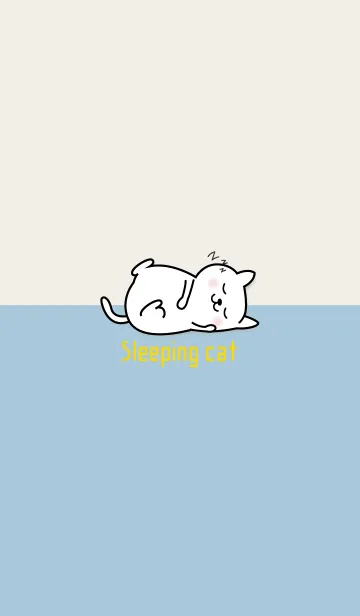 [LINE着せ替え] I am a Sleeping cat 88の画像1