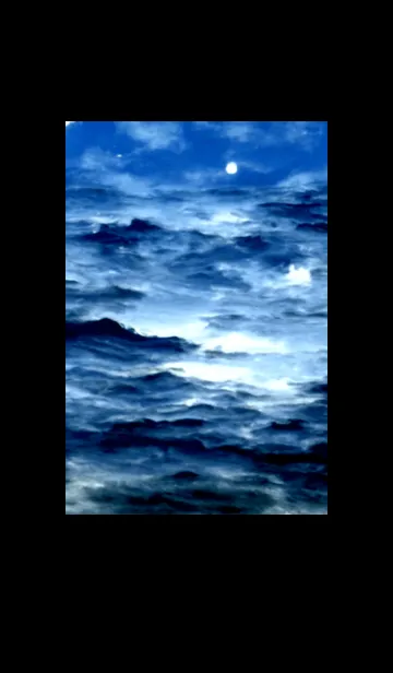 [LINE着せ替え] 夜の月 月の海 #DkY_25。の画像1